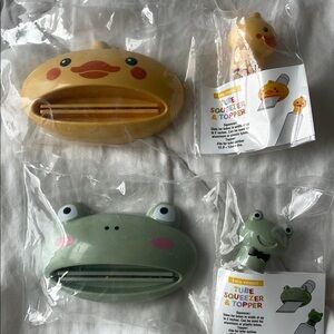 Bundle of two new Toothpaste‎ Squeezes